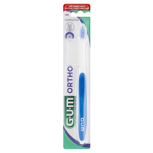 Szczoteczka do zębów SUNSTAR GUM Ortho 124 Wielokolorowy
