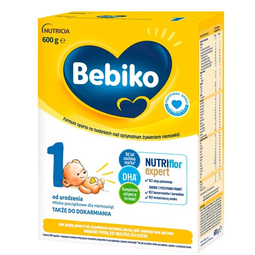 Mleko w proszku BEBIKO 1 Nutriflor Expert 600 g