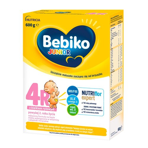 Mleko w proszku BEBIKO Junior 4R Nutriflor Expert 600 g