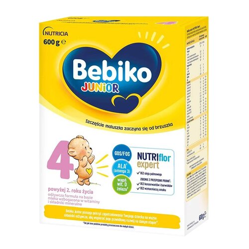 Mleko w proszku BEBIKO Junior 4 Nutriflor Expert 600 g