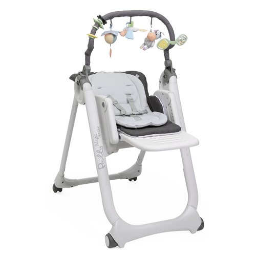Krzesełko do karmienia CHICCO Polly Magic Relax Grey Melange