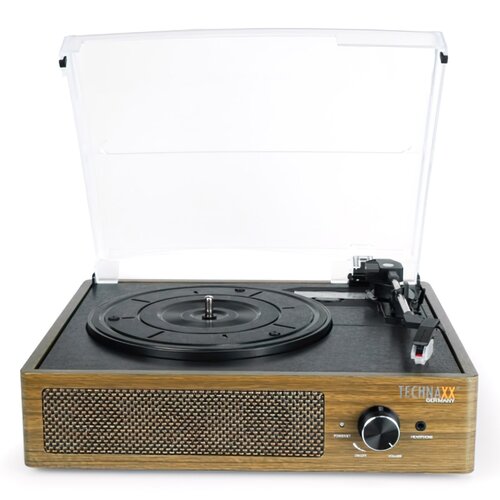 Gramofon TECHNAXX TX-186 Bluetooth USB Brązowy