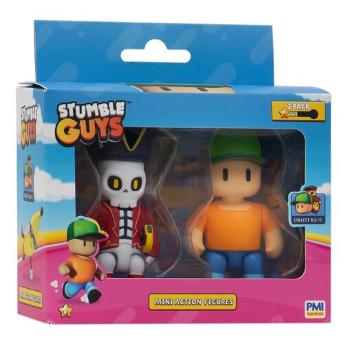 Zestaw figurek SUPERBUZZ Stumble Guys Mr. Stumble X Captain Neoheart SG3002A