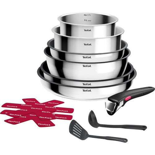 Zestaw patelni TEFAL Ingenio Cook Eat (11 elementów)