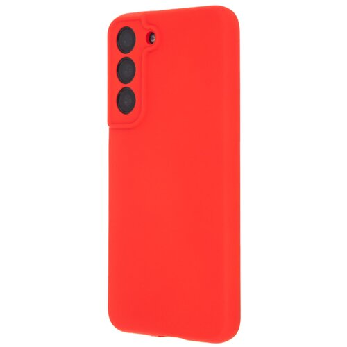 Etui TECTO SHIELD Silicon Soft do Samsung Galaxy S22 Czerwony