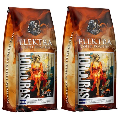 Kawa ziarnista BLUE ORCA COFFEE Elektra Honduras Barista Style 2 x 1kg