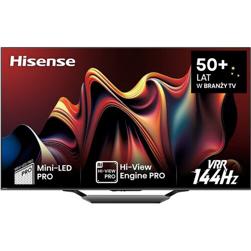 Telewizor HISENSE 55U7NQ 55" MINILED 4K 144Hz VIDAA Full Array Dolby Atmos Dolby Vision HDMI 2.1