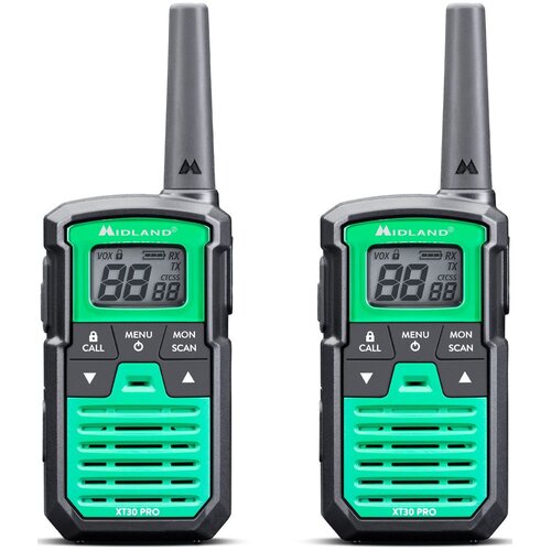 Radiotelefon MIDLAND XT-30 Pro Twin Czarno-Zielony