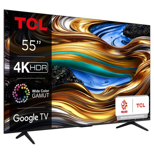 Telewizor TCL 55P755 55" LED 4K Google TV Dolby Vision Dolby Atmos HDMI 2.1