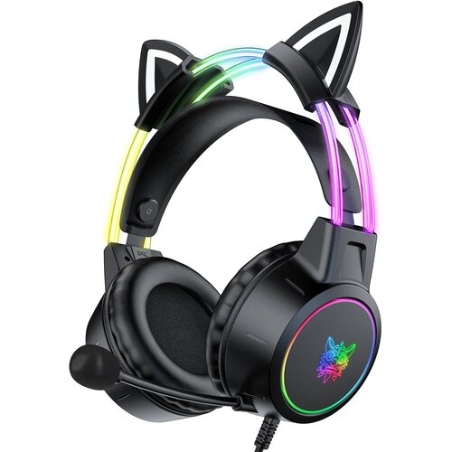 Słuchawki ONIKUMA X15 Pro Kocie Uszy Czarny