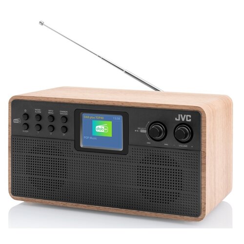 Radio JVC RA-E731B Dąb
