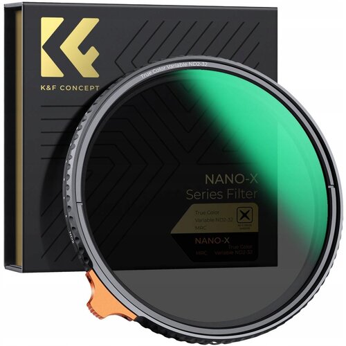 Filtr szary K&F CONCEPT KF01.2160 ND2-ND32 True Color (77 mm)