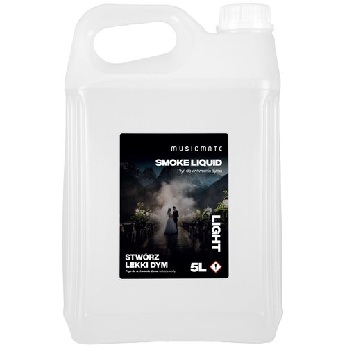Płyn do wytwornic dymu MUSICMATE Fog Liquid Light 5 l