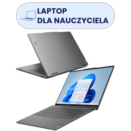 Laptop LENOVO Yoga 7 2-in-1 14IML9 14" OLED Ultra 7-155H 16GB RAM 512GB SSD Windows 11 Home + Rysik i etui w zestawie