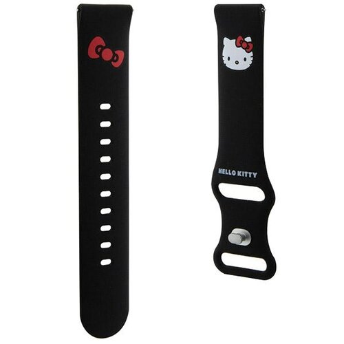Pasek HELLO KITTY Silicone Kitty Head (40/41/42/44/45/46 mm) Czarny