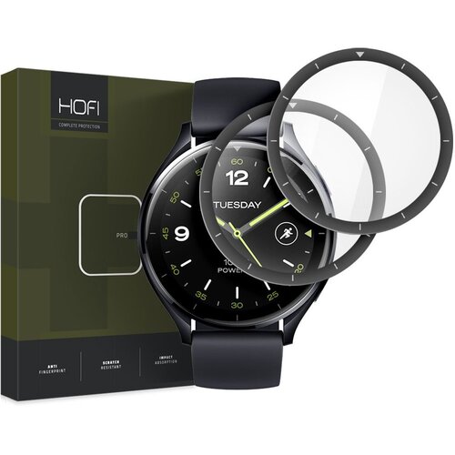 Szkło hybrydowe HOFI Hybrid Pro+ do Xiaomi Watch 2 Czarny (2 szt.)