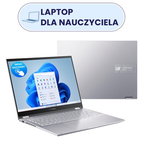 Laptop ASUS VivoBook S 14 Flip TP3402VA-KN346W 14" OLED i5-1335U 16GB RAM 1TB SSD Windows 11 Home