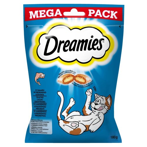 Przysmak dla kota DREAMIES Łosoś 180 g