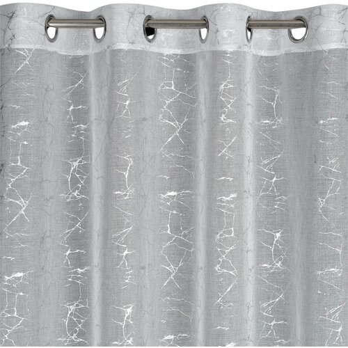 Firana gotowa EUROFIRANY Reva 140 x 250 cm Biały