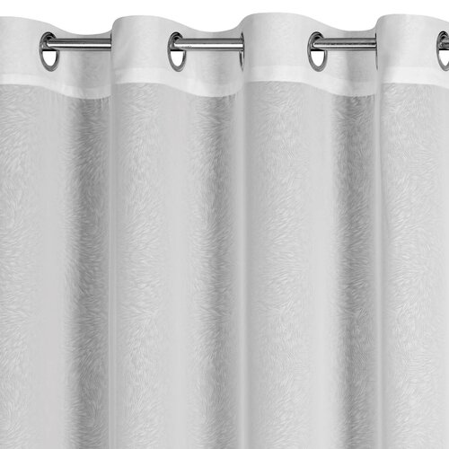 Firana gotowa EUROFIRANY Tulsa 140 x 250 cm Biały