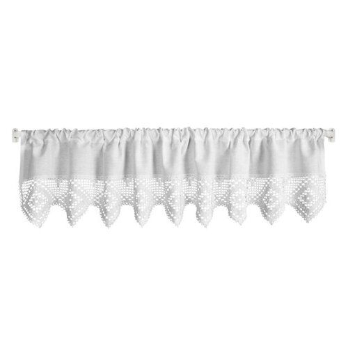 Firana gotowa EUROFIRANY Isaac 150 x 30 cm Biały