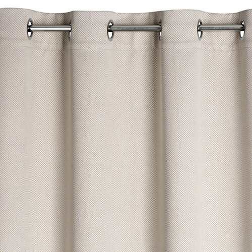 Zasłona EUROFIRANY Amaro 140 x 250 cm Beżowy