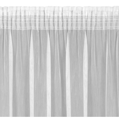 Firana gotowa EUROFIRANY Nicea 140 x 270 cm Biały