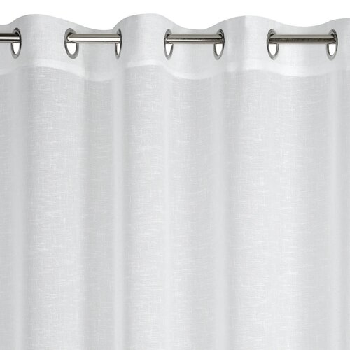 Firana gotowa EUROFIRANY Lexy 140 x 250 cm Biały