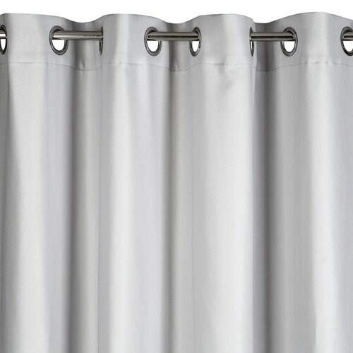 Zasłona EUROFIRANY Aggie 140 x 250 cm Jasnosrebrny