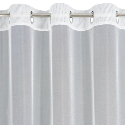 Firana gotowa EUROFIRANY Cassie 300 x 150 cm Biały
