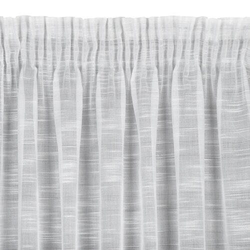Firana gotowa EUROFIRANY Astera 140 x 270 cm Biały