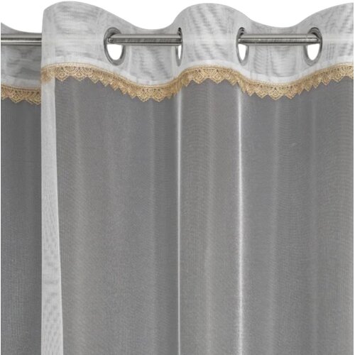 Firana gotowa EUROFIRANY Meril 300 x 250 cm Biały