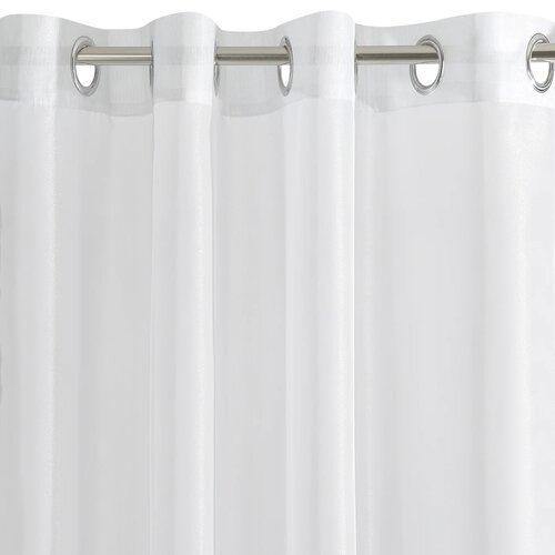 Firana gotowa EUROFIRANY Esel 350 x 250 cm Biały