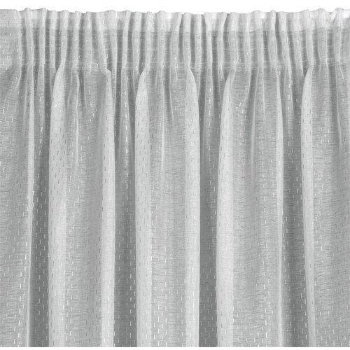 Firana gotowa EUROFIRANY Loara 140 x 270 cm Biały