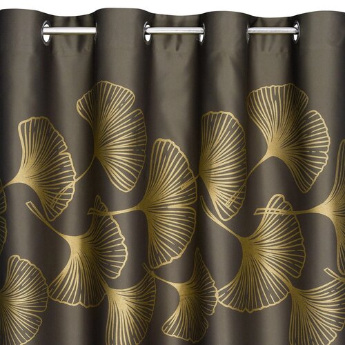 Zasłona EUROFIRANY Harmony 140 x 250 cm Brązowy