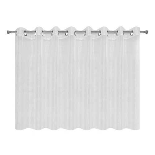 Firana gotowa EUROFIRANY Emma 290 x 145 cm Biały