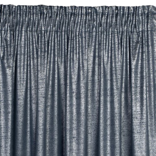 Zasłona EUROFIRANY Ambi 140 x 270 cm Granatowy