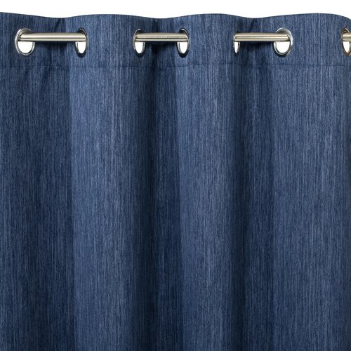 Zasłona EUROFIRANY Rossie 140 x 250 cm Granatowy