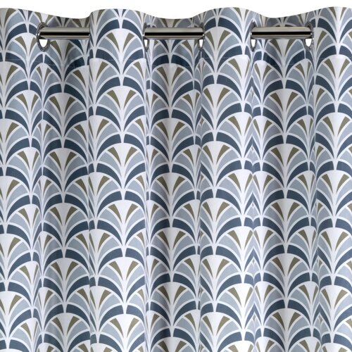 Zasłona EUROFIRANY Design 91 Abel 140 x 250 cm Biały