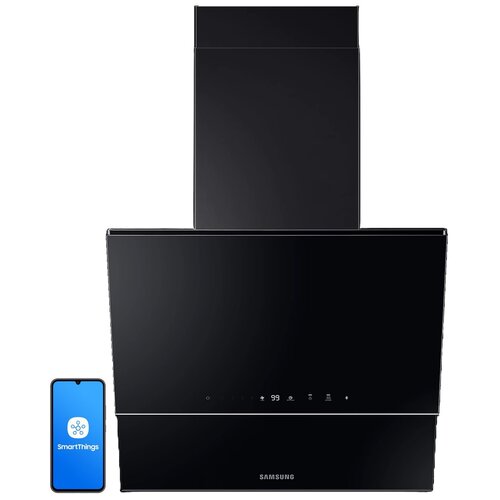 Okap SAMSUNG NK24C9804WB Czarne szkło 760m3/h 66dB klasa A+