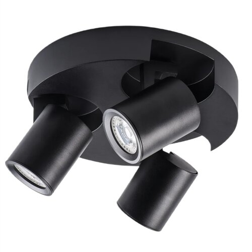 Oprawa sufitowa LIGHTLOGIC LL PORI EL-3O B Czarny