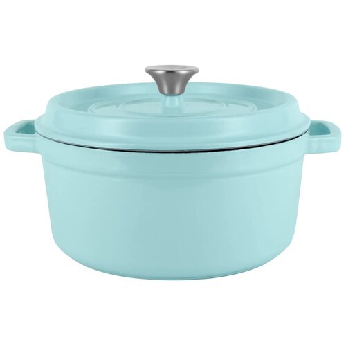 Garnek żeliwny VINTAGE CUISINE VC2P2619BF20CP Miętowy 26 cm