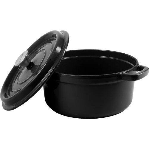 Garnek żeliwny VINTAGE CUISINE VC2P2218BF20CP Czarny 22 cm