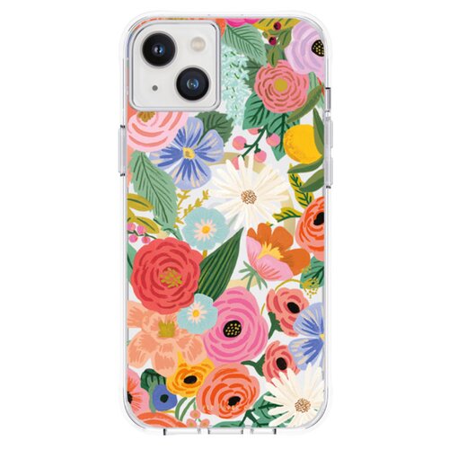 Etui RIFLE PAPER CO. Clear MagSafe do Apple iPhone 14 Plus Wielokolorowy