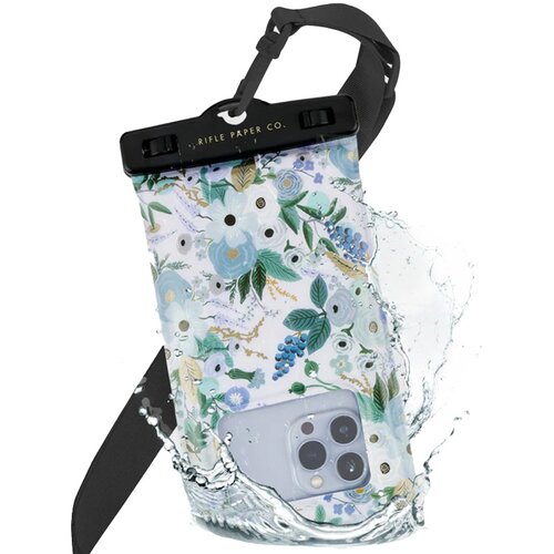 Etui wodoodporne RIFLE PAPER CO. Waterproof Floating Pouch Niebieski