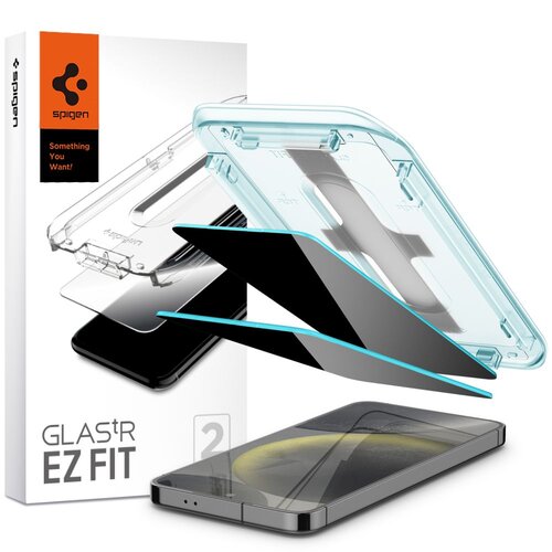 Szkło hartowane SPIGEN Glas.TR EZ Fit Privacy do Samsung Galaxy S24+ (2 szt.)