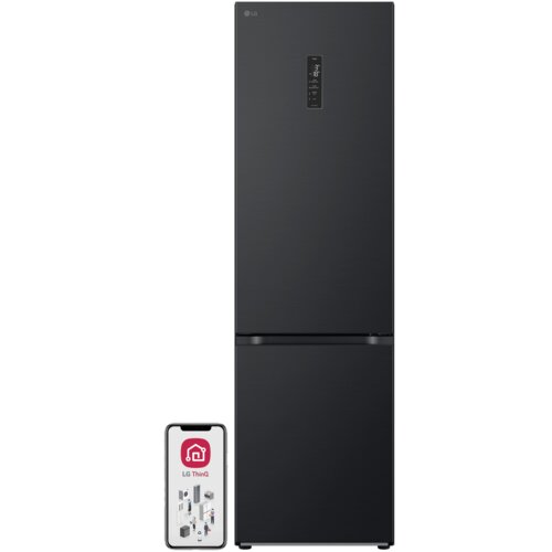 Lodówka LG GBV5250CEP No Frost 203cm Ciemny grafitowy LinearCooling DoorCooling+