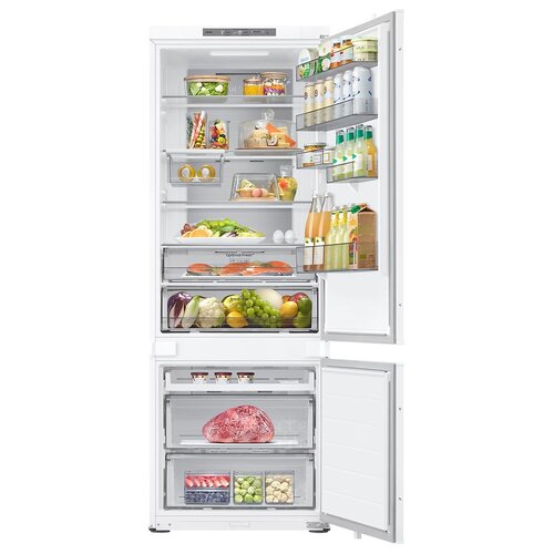 Lodówka SAMSUNG AI BRB38G705DWWEF Funkcja Cool Select+ Metal Cooling Szuflada Optimal Fresh Szerokość 69 cm