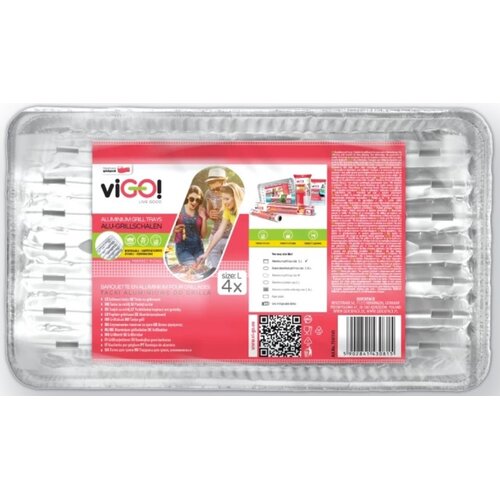 Tacki aluminiowe VIGO 7341141 (4 sztuki)