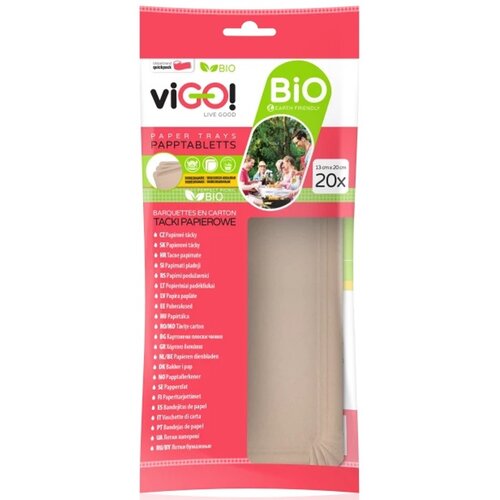Tacki papierowe VIGO 7313221 13 x 20 cm (20 sztuk)